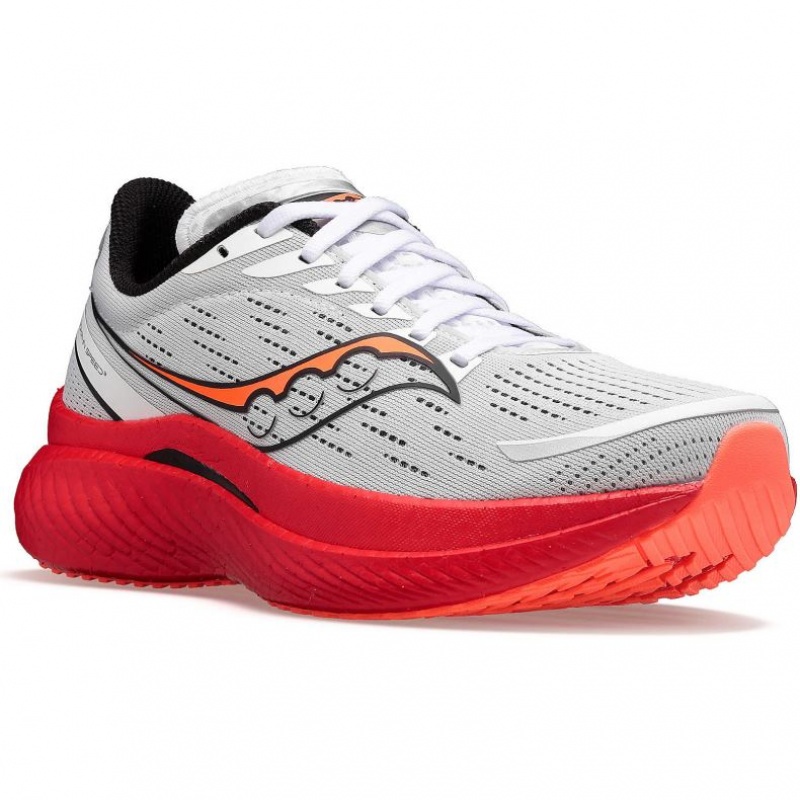 Saucony Endorphin Speed 3 Men's Running Shoes White | IRELAND ETDU