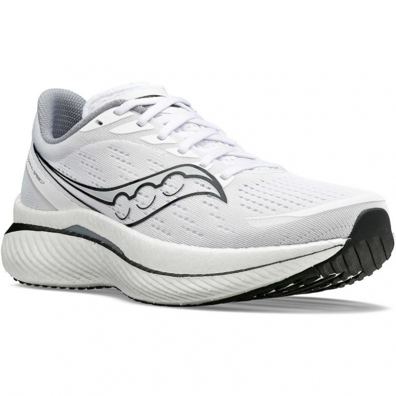 Saucony Endorphin Speed 3 Men's Running Shoes White | IRELAND WRAE