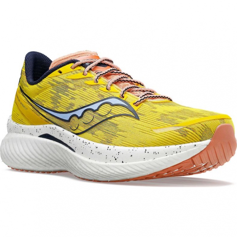 Saucony Endorphin Speed 3 Men's Running Shoes Yellow | IRELAND ZHSQ