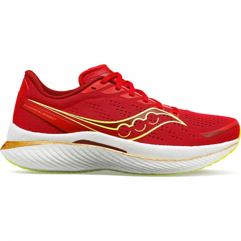 Saucony Endorphin Speed 3 Men\'s Running Shoes Red | IRELAND VPRF