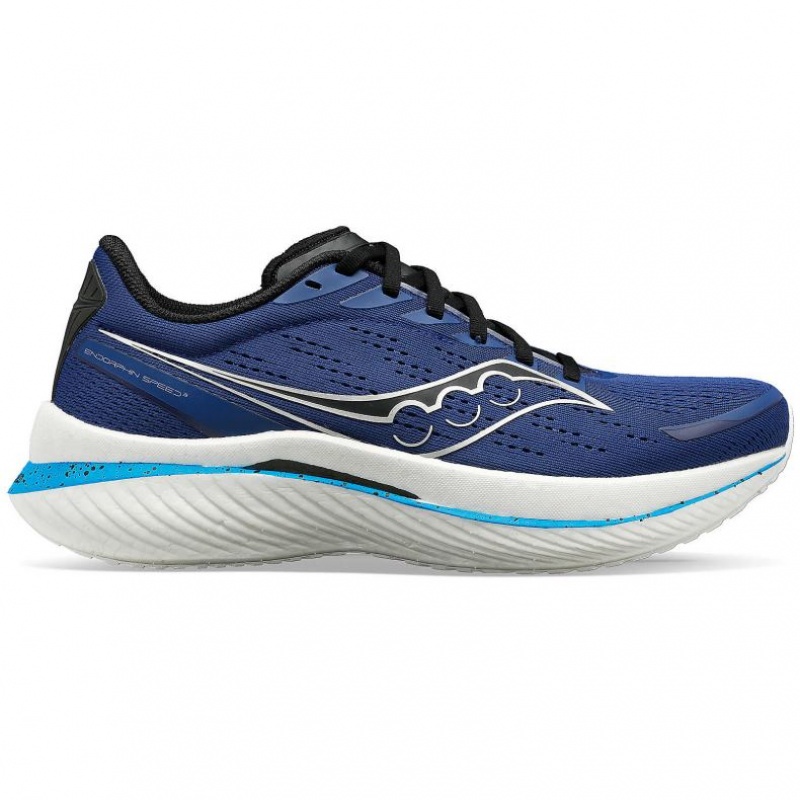 Saucony Endorphin Speed 3 Men\'s Running Shoes Indigo | IRELAND JOKG