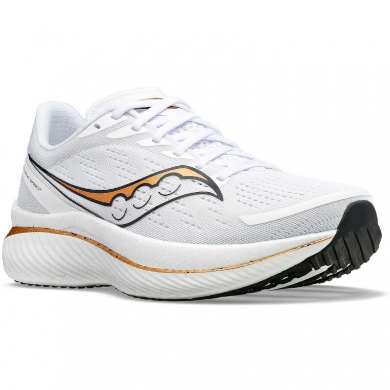 Saucony Endorphin Speed 3 Women's Running Shoes White | IRELAND HXKV