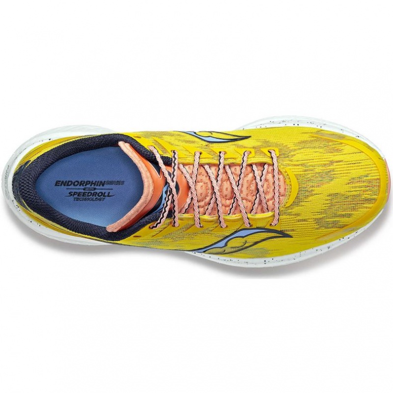 Saucony Endorphin Speed 3 Women's Running Shoes Yellow | IRELAND FCXE