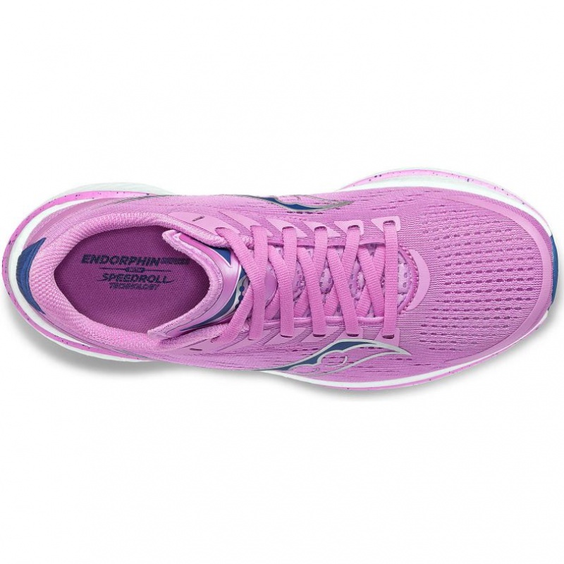 Saucony Endorphin Speed 3 Women's Running Shoes Purple | IRELAND IGUY