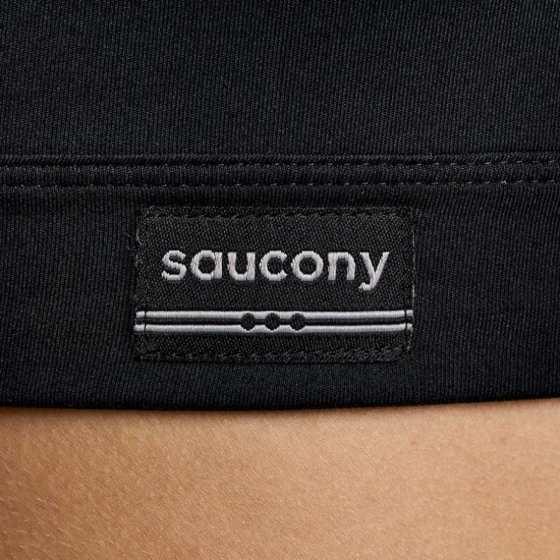 Saucony Fortify Women's Bra Black | IRELAND IJZA