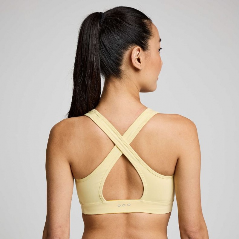 Saucony Fortify Women's Bra Yellow | IRELAND LREN