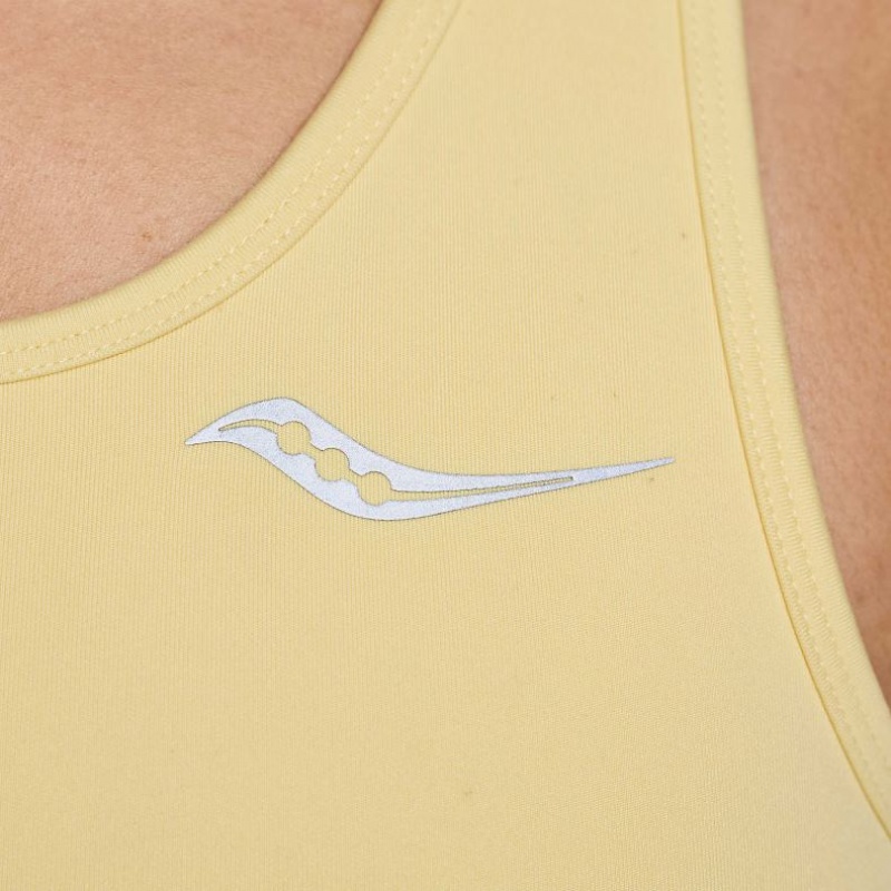 Saucony Fortify Women's Bra Yellow | IRELAND LREN