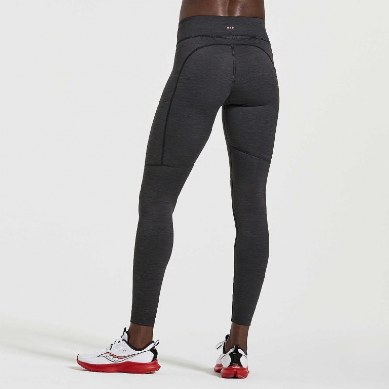 Saucony Fortify Women's Tight Black | IRELAND QUPI