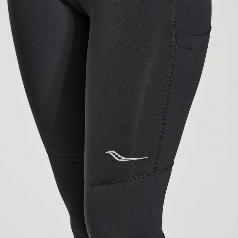 Saucony Fortify Women's Tight Black | IRELAND MVZK