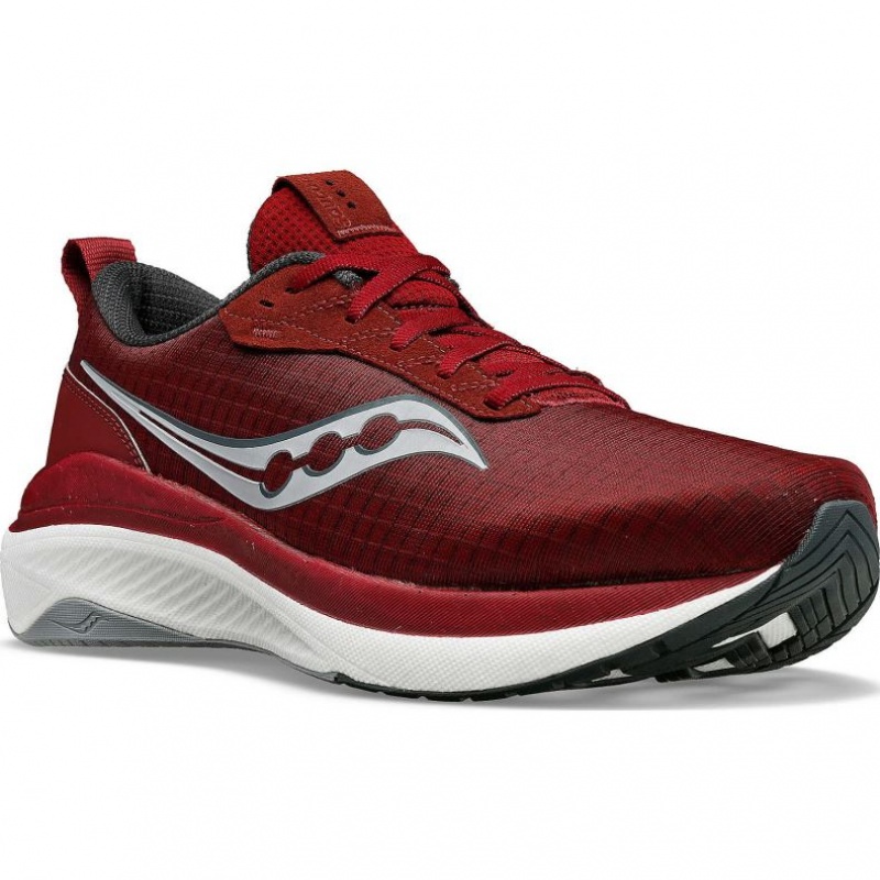 Saucony Freedom Crossport Men's Running Shoes Red | IRELAND TKZG