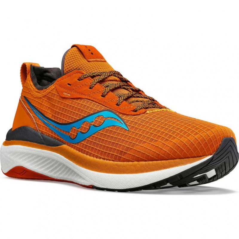 Saucony Freedom Crossport Men's Running Shoes Orange | IRELAND CYHT