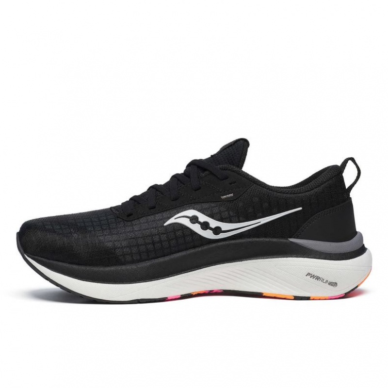 Saucony Freedom Crossport Men's Running Shoes Black | IRELAND TEAS