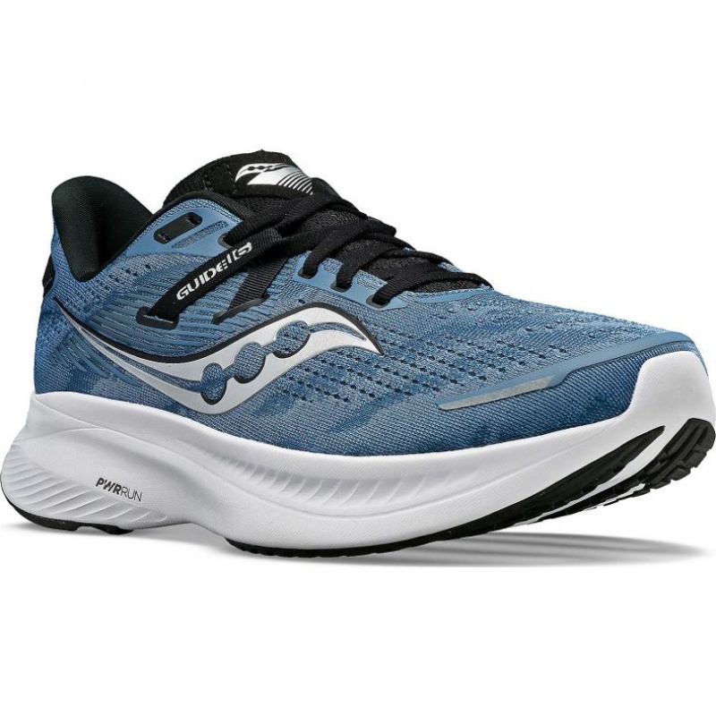 Saucony Guide 16 Men's Running Shoes Blue | IRELAND JVTI