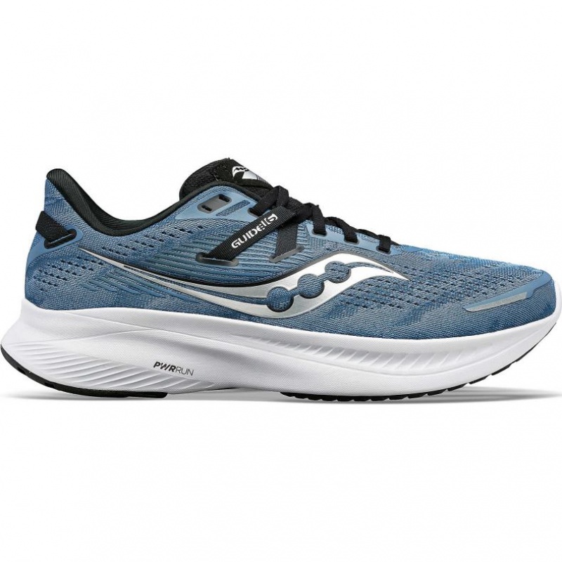 Saucony Guide 16 Men\'s Running Shoes Blue | IRELAND JVTI