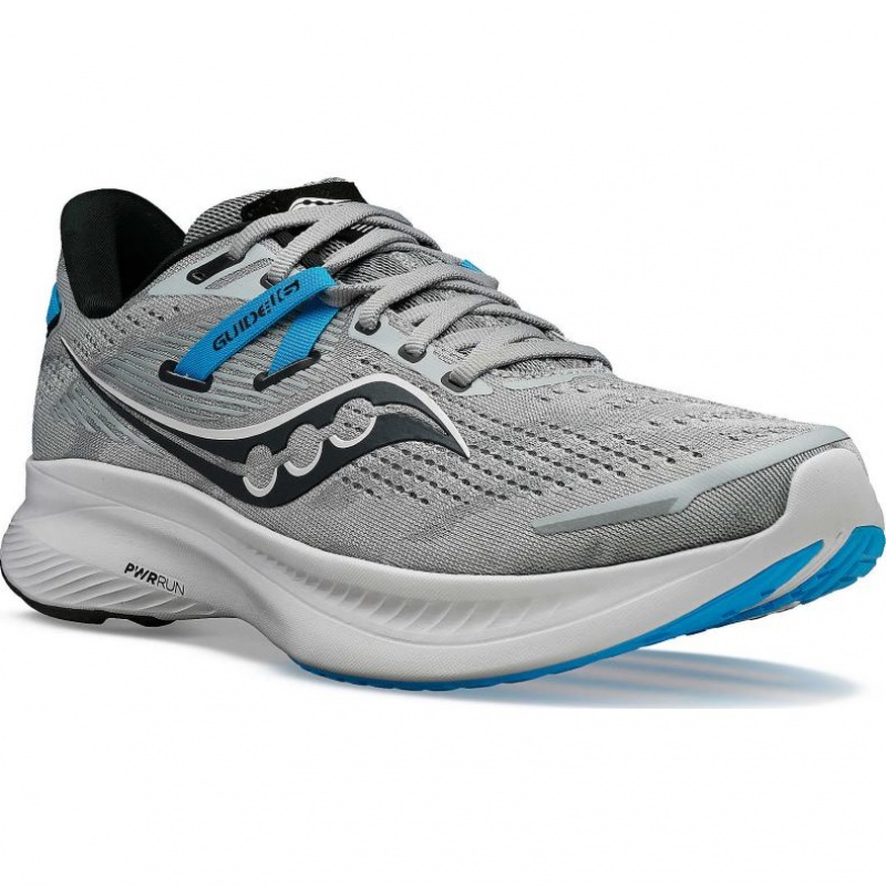 Saucony Guide 16 Men's Running Shoes Grey | IRELAND PUWY