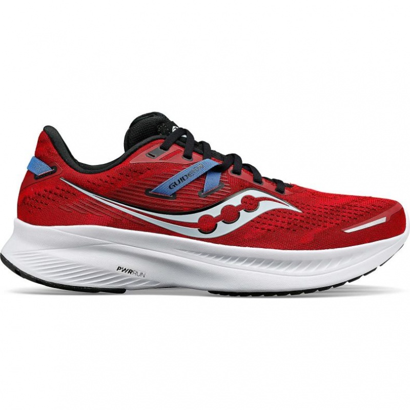 Saucony Guide 16 Men\'s Running Shoes Red | IRELAND DUQA