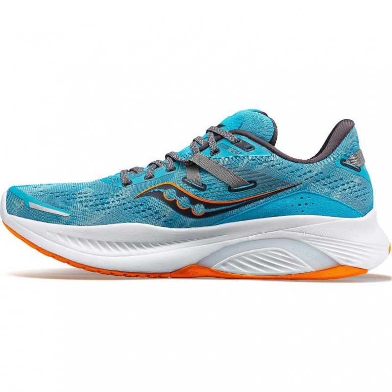 Saucony Guide 16 Men's Running Shoes Turquoise | IRELAND IAXS