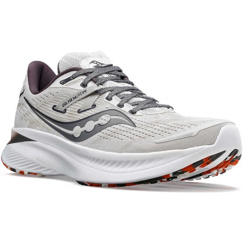 Saucony Guide 16 Men's Running Shoes White | IRELAND PFSI