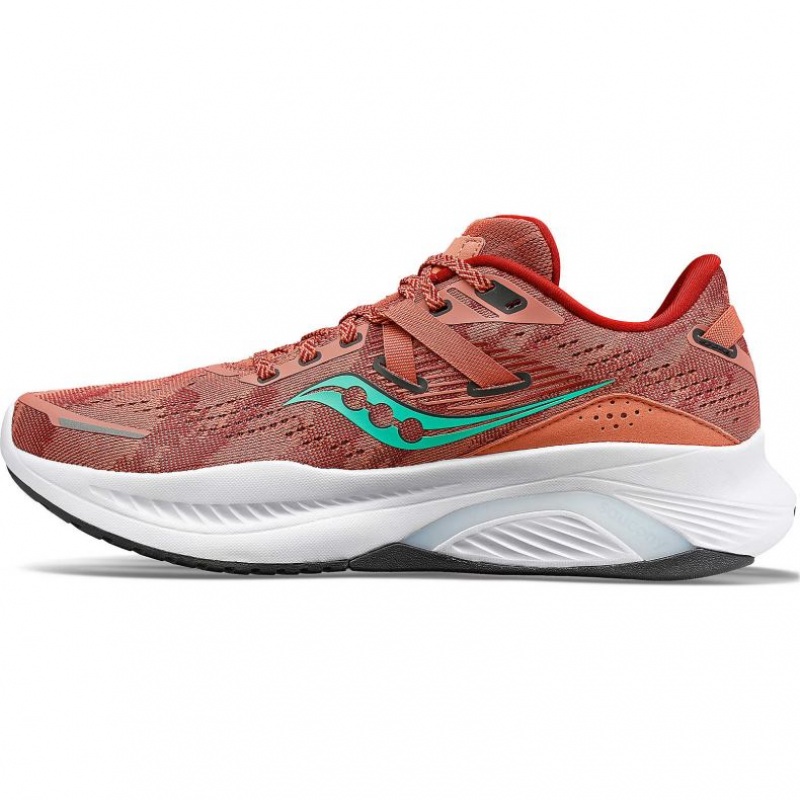 Saucony Guide 16 Women's Running Shoes Coral | IRELAND TGRN