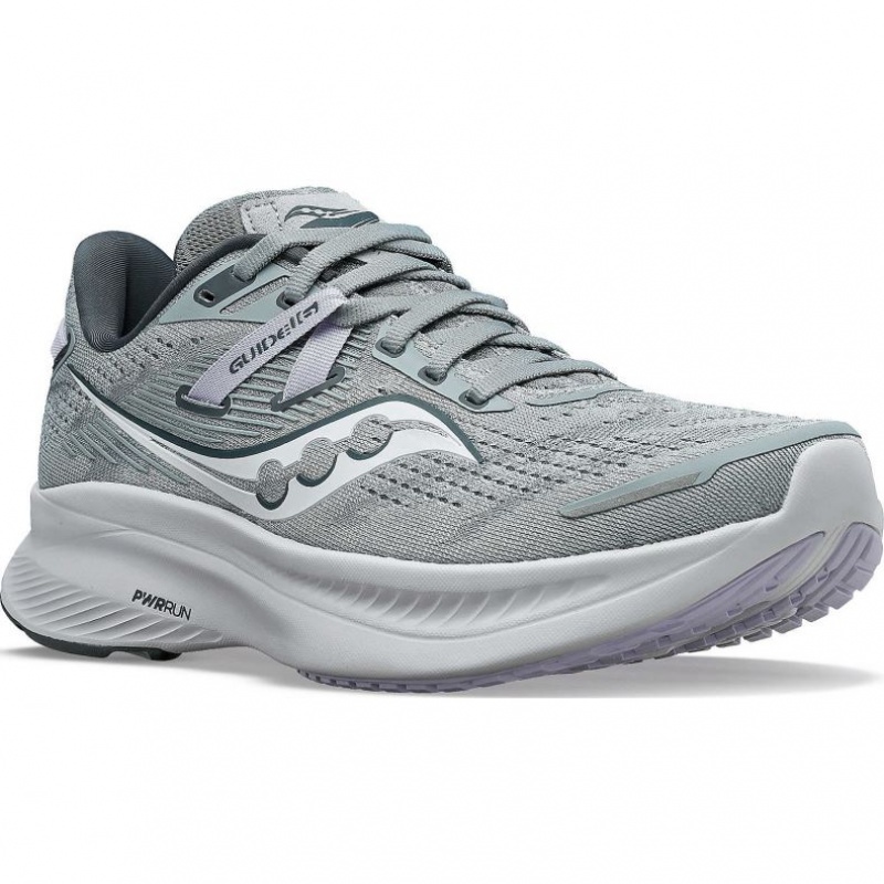 Saucony Guide 16 Women's Running Shoes Grey | IRELAND TYUA