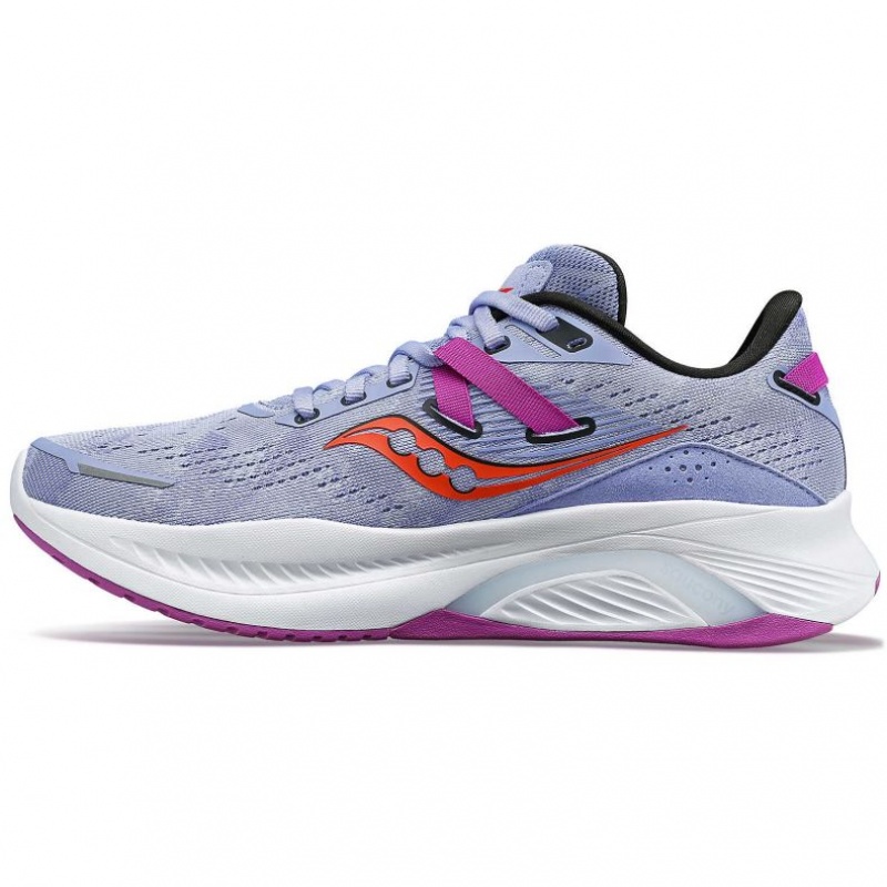 Saucony Guide 16 Women's Running Shoes Purple | IRELAND NXLK