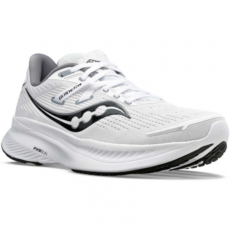 Saucony Guide 16 Women's Running Shoes White | IRELAND SYQF