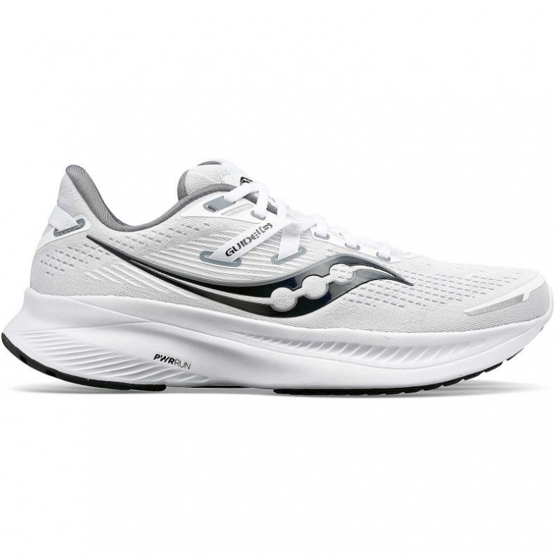 Saucony Guide 16 Women\'s Running Shoes White | IRELAND SYQF