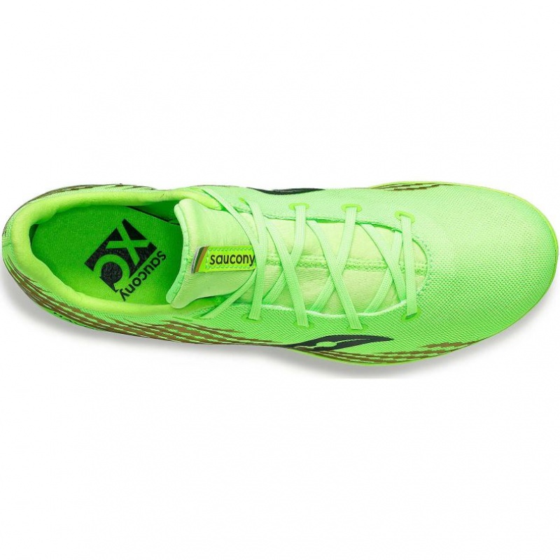 Saucony Havok XC 3 Flat Women's Running Shoes Green | IRELAND MBSE