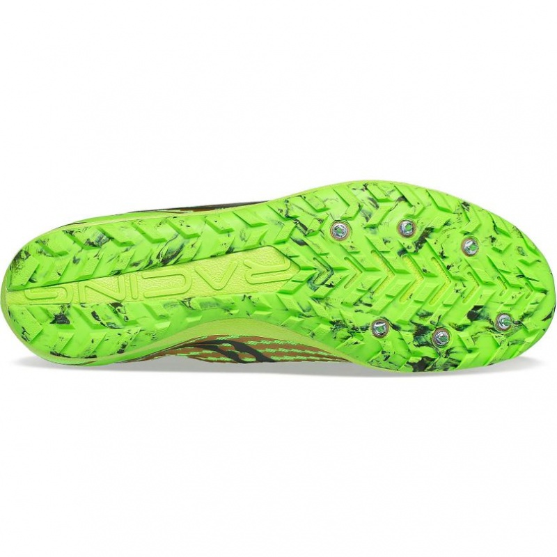 Saucony Havok XC 3 Flat Women's Running Shoes Green | IRELAND MBSE