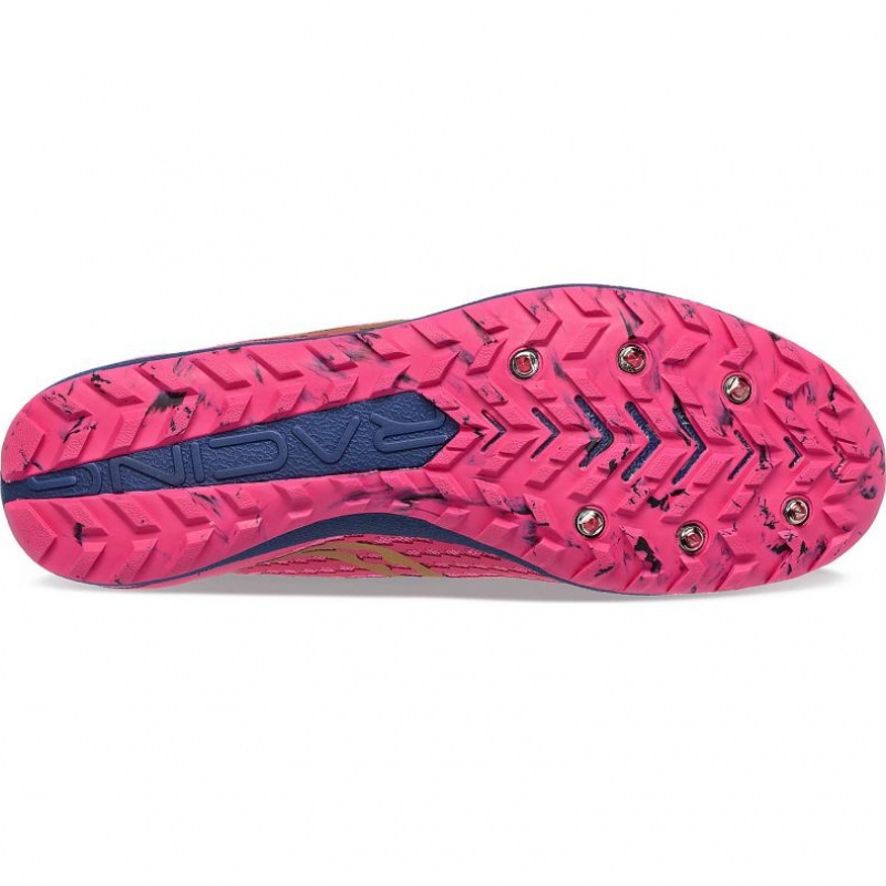 Saucony Havok XC 3 Men's Spikes Pink | IRELAND IBKW