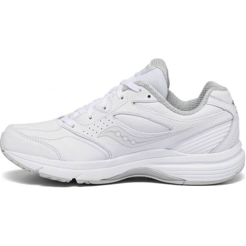 Saucony Integrity Walker 3 Extra Women's Wide Running Shoes White | IRELAND EBKL