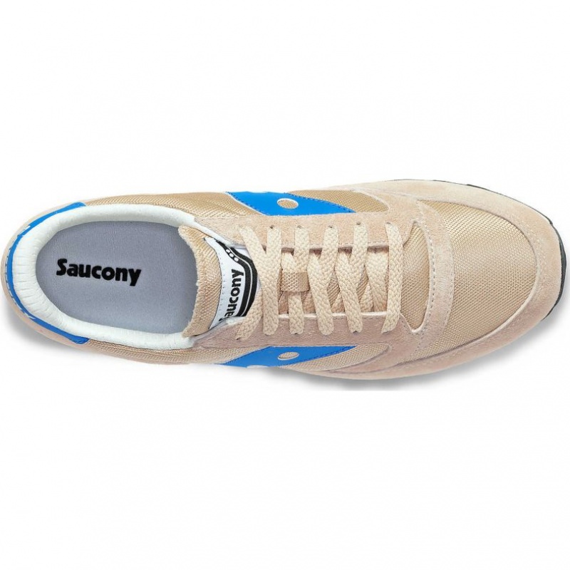 Saucony Jazz 81 Men's Sneakers Beige / Blue | IRELAND OURX