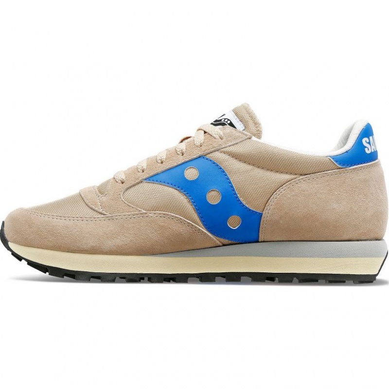 Saucony Jazz 81 Men\'s Sneakers Beige / Blue | IRELAND OURX