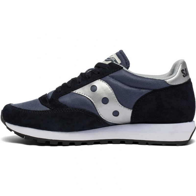 Saucony Jazz 81 Men's Sneakers Navy / Silver | IRELAND XUAQ