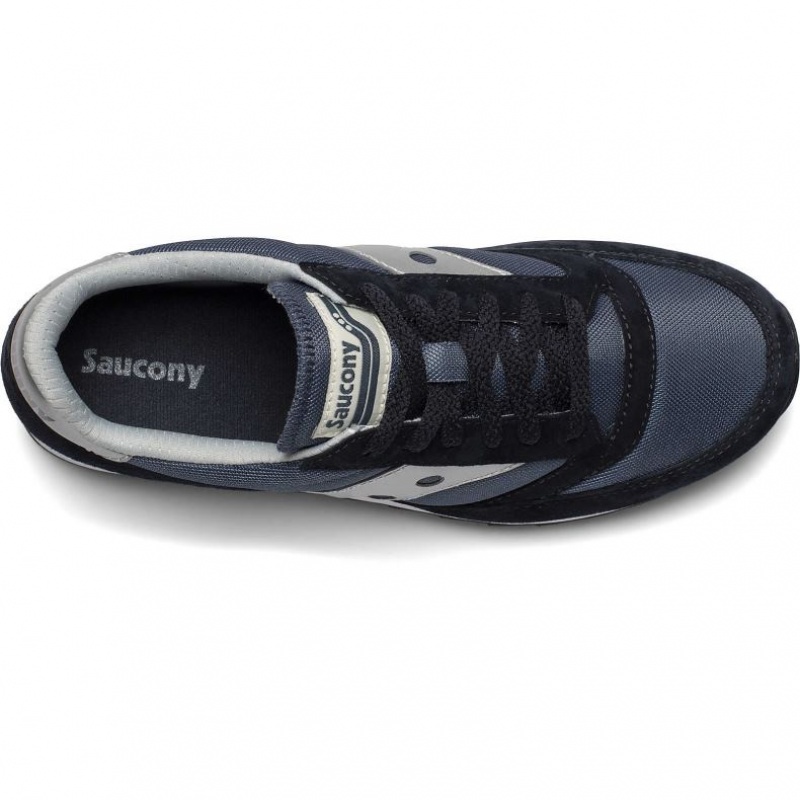 Saucony Jazz 81 Men's Sneakers Navy / Silver | IRELAND XUAQ