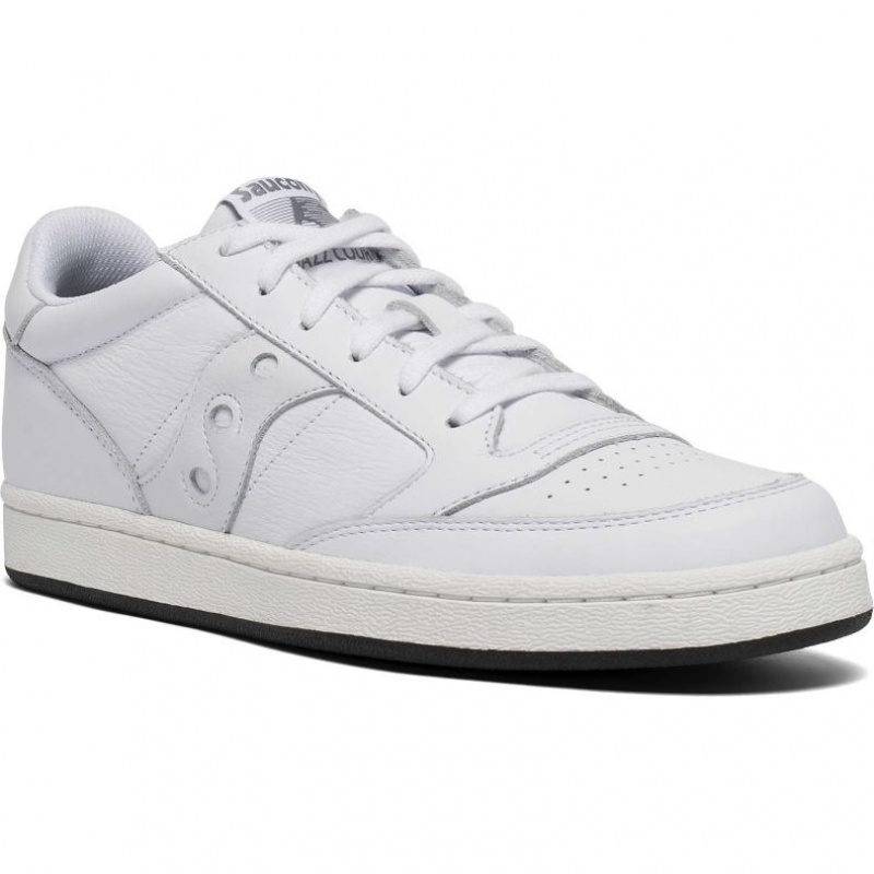 Saucony Jazz Court Men's Sneakers White | IRELAND HXCM