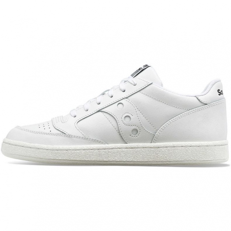 Saucony Jazz Court PU Men's Sneakers White | IRELAND WSFP