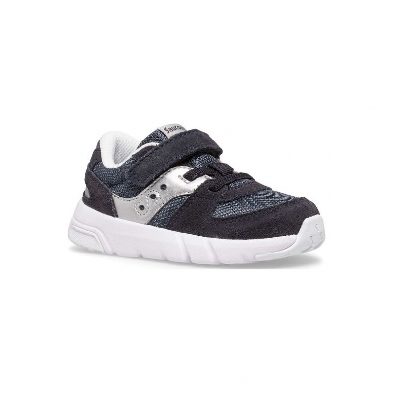 Saucony Jazz Lite 2.0 Little Kids'' Sneakers Black / Silver | IRELAND OEKC