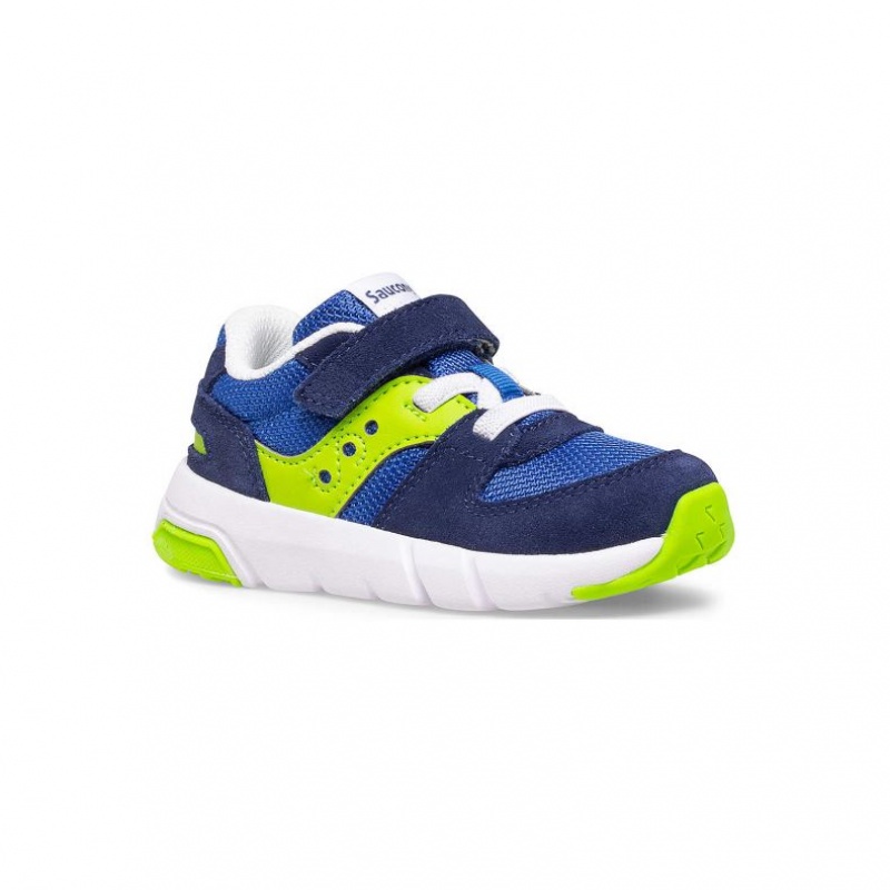 Saucony Jazz Lite 2.0 Little Kids'' Sneakers Blue / Green | IRELAND OJCS