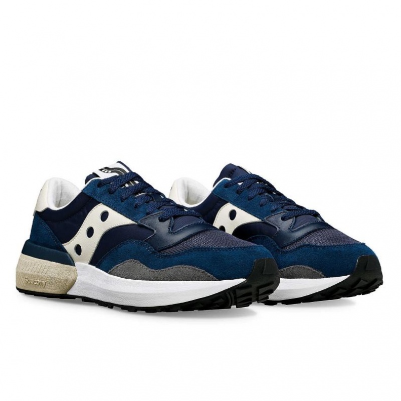 Saucony Jazz NXT Men's Sneakers Navy | IRELAND IQEB