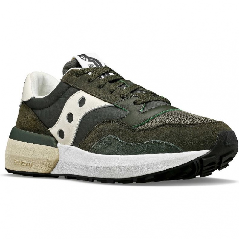 Saucony Jazz NXT Men's Sneakers Olive | IRELAND HYAO