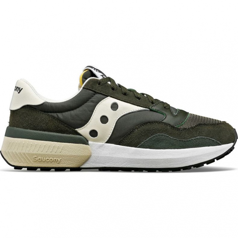 Saucony Jazz NXT Men\'s Sneakers Olive | IRELAND HYAO