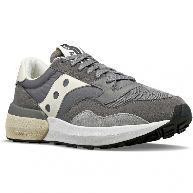 Saucony Jazz NXT Women's Sneakers Grey / Cream | IRELAND ONLD