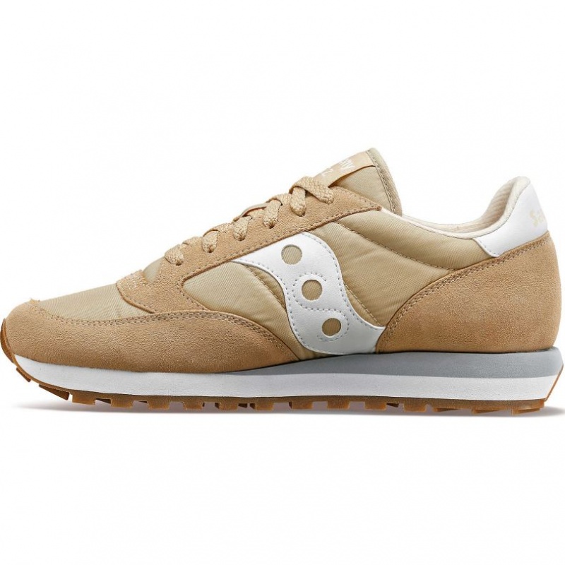 Saucony Jazz Original Men's Sneakers Beige | IRELAND AWCG