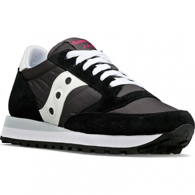 Saucony Jazz Original Women's Sneakers Black | IRELAND BEXR