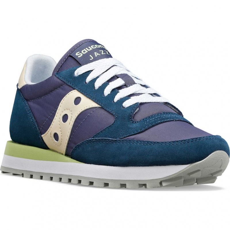 Saucony Jazz Original Women's Sneakers Navy | IRELAND VKRA