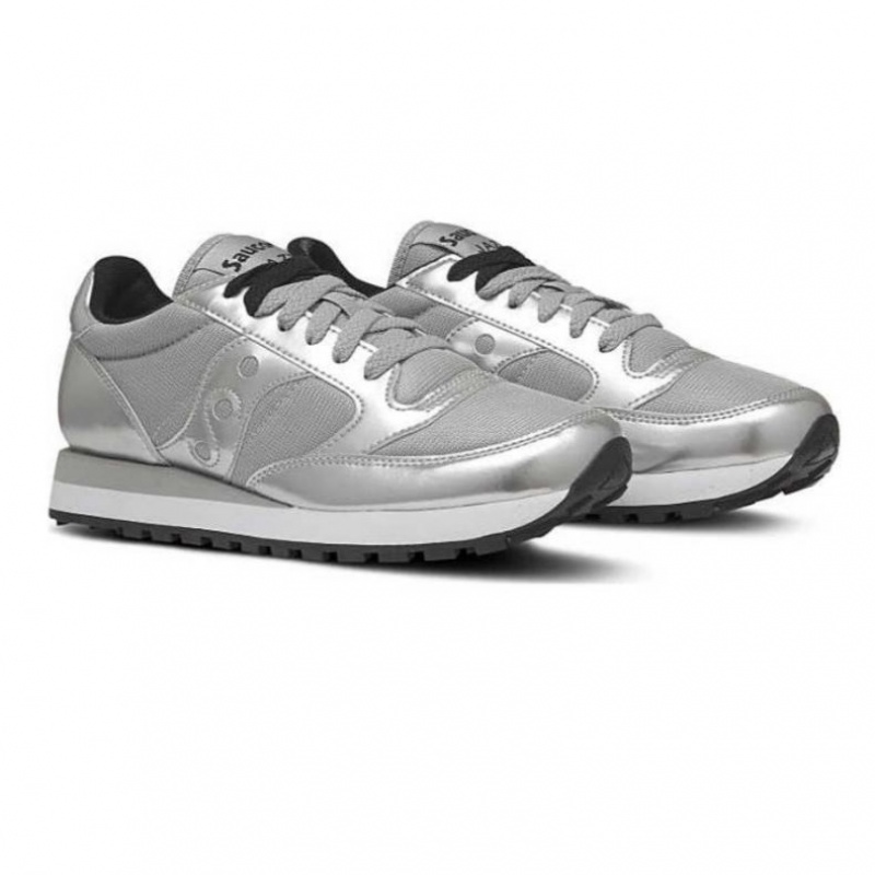 Saucony Jazz Original Women's Sneakers Silver | IRELAND WLOM