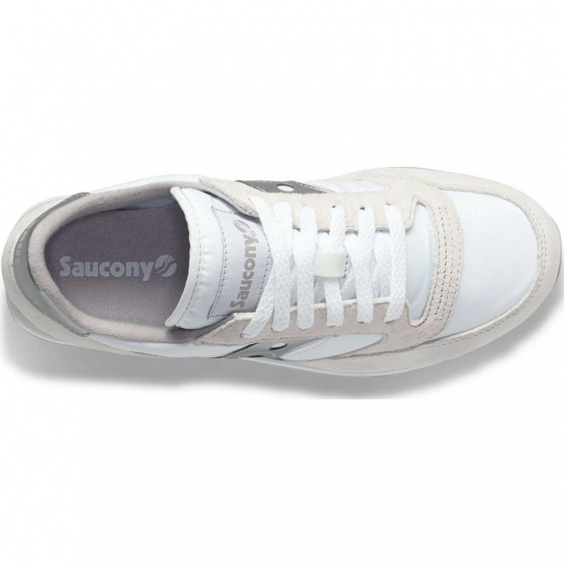 Saucony Jazz Triple Women's Sneakers White / Silver | IRELAND IJSR