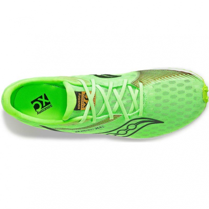 Saucony Kilkenny XC9 Men's Spikes Green | IRELAND VDXW