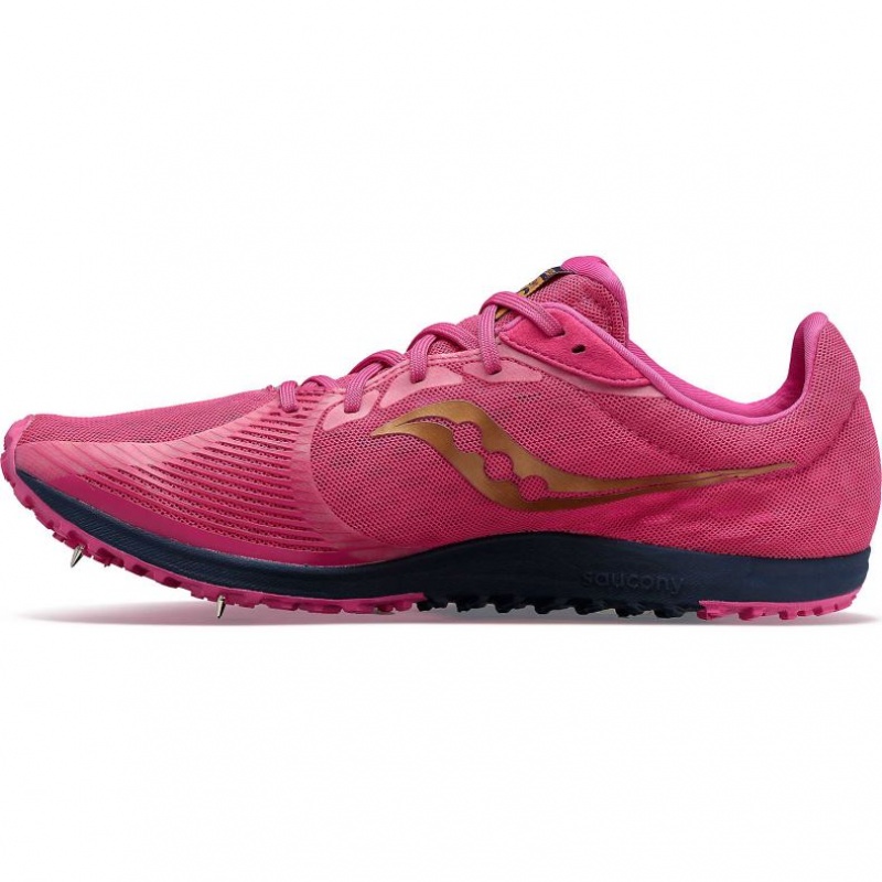 Saucony Kilkenny XC9 Men's Spikes Pink | IRELAND XNVK